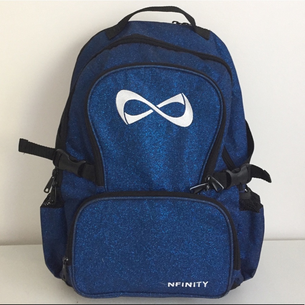 Nfinity cheer backpack blue sparkle